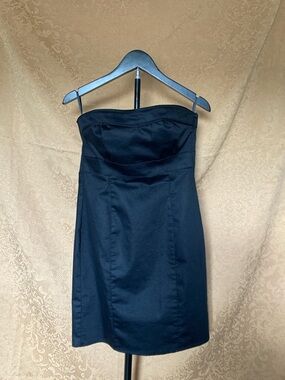 H&M Lil’ Black Strapless Cocktail Dress Sz8